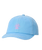 Girls Washed Twill Cap in Powder Blue