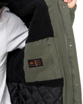 The Rip Curl Mens Anti Series Exit 5K/5K Tech Jacket in Deep Cactus
