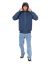 The Rip Curl Mens Anti Series One Shot 5K/5K Tech Jacket in Light Navy
