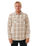 Griffin Flannel Shirt in Bone