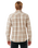 Griffin Flannel Shirt in Bone