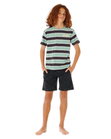 The Rip Curl Boys Boys Epic Knit Shorts in Washed Black