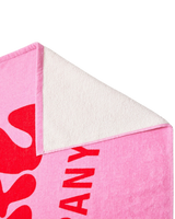 The Rip Curl Graphic Standard Towel in Pink