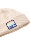Girls Mixed Beanie in Stone