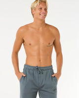 The Rip Curl Mens Stapler Joggers in Pine Night