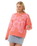 Hibiscus Heat Jacquard Jumper in Watermelon