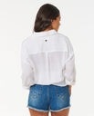 The Rip Curl Womens Premium Surf Holiday Shirt in White