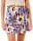 Sun Drenched Mini Wrap Skirt in Multi