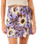 Sun Drenched Mini Wrap Skirt in Multi