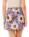 Sun Drenched Mini Wrap Skirt in Multi