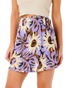 Sun Drenched Mini Wrap Skirt in Multi