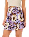 Sun Drenched Mini Wrap Skirt in Multi