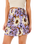 Sun Drenched Mini Wrap Skirt in Multi