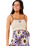Sun Drenched Mini Wrap Skirt in Multi
