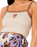 Sun Drenched Mini Wrap Skirt in Multi