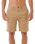 The Rip Curl Mens Classic Surf Chino Walkshorts in Khaki
