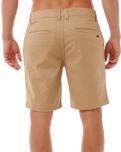 The Rip Curl Mens Classic Surf Chino Walkshorts in Khaki