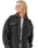 High Tide Fleece Shacket in Washed Black