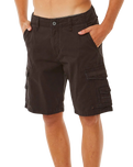 The Rip Curl Mens Classic Surf Trail Cargo Shorts in Khaki