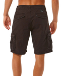 The Rip Curl Mens Classic Surf Trail Cargo Shorts in Khaki