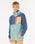 The Rip Curl Boys Boys Raw Energy Block Zip Fleece Jacket in Blue Lagoon