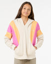 The Rip Curl Girls Girls Olalla Hoodie in Oatmeal Marle