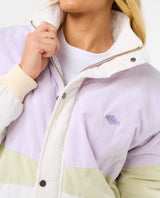 The Rip Curl Womens Cala Vadella Jacket in Off White