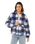 Cala Nights Check Jacket in Blue