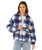Cala Nights Check Jacket in Blue