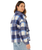 Cala Nights Check Jacket in Blue