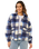 Cala Nights Check Jacket in Blue