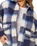 Cala Nights Check Jacket in Blue