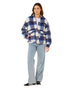 Cala Nights Check Jacket in Blue
