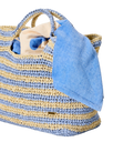 Classic Surf Paper 27L Beach Bag in Blue & Natural