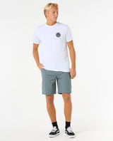 The Rip Curl Mens Boardwalk Phase Nineteen Walkshorts in Pine Night