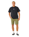 Boardwalk Phase 19 Walkshorts in Surplus Green