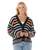 The Rip Curl Womens Pacific Rider Stripe Cardigan in Black
