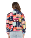 The Rip Curl Girls Girls Keepsakes Polar Fleece Jacket in Multicolour