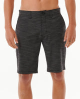 The Rip Curl Mens Boardwalk Jackson Walkshorts in Black