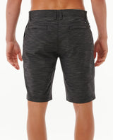 The Rip Curl Mens Boardwalk Jackson Walkshorts in Black