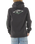 Boys Tropic Daze Zip Hoodie in Washed Black