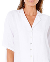 The Rip Curl Womens Premium Surf Shirt in White