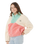The Rip Curl Girls Girls Block Party Polar Fleece Jacket in Pink