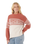 The Rip Curl Womens Cosmic Kiss Jumper in Brick
