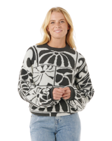 The Rip Curl Womens Artist Of The Search Ty Williams Jumper in Black