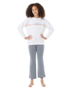 Girls Keepsakes Sweatshirt in White