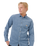 The Rip Curl Mens Classic Surf Cord Shirt in Bluefin