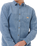 The Rip Curl Mens Classic Surf Cord Shirt in Bluefin