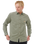 The Rip Curl Mens Classic Surf Cord Shirt in Cactus Green