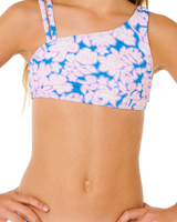 Girls Sunshine Squad Bikini Set in Electric Blue